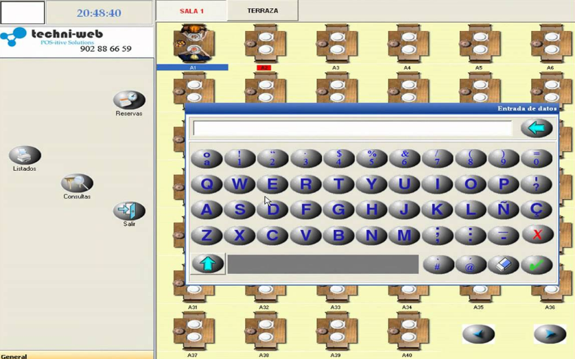 Captura Techni-web Restaweb
