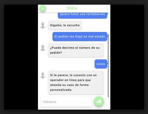 Captura 1millionbot Chatbot