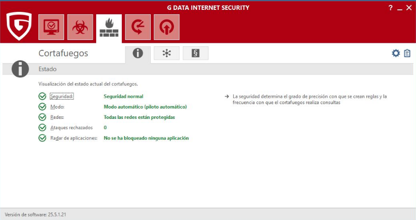 Captura G Data Antivirus