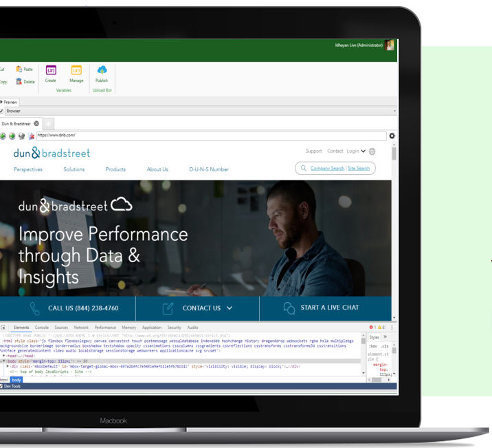 Captura BotForce365 RPA