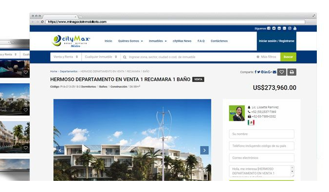 Captura Obrien CRM Inmobiliario