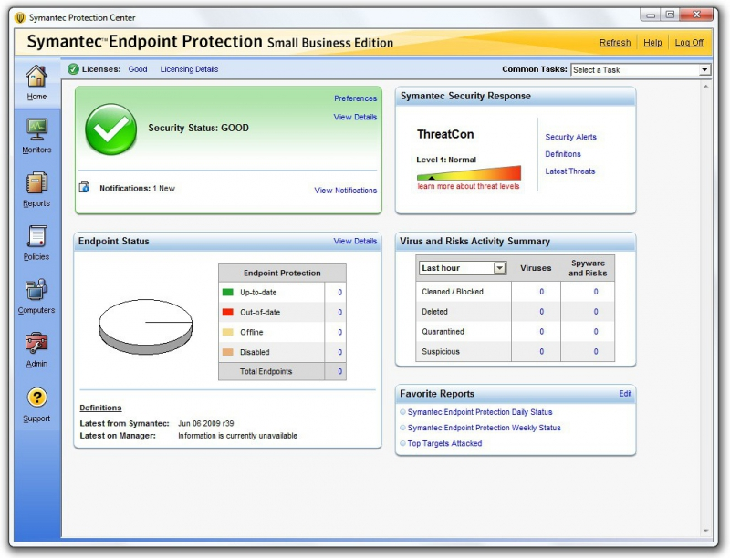 Captura Symantec Endpoint