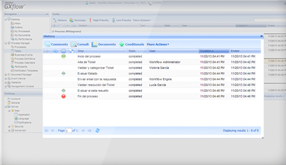Captura GeneXus BPM Suite