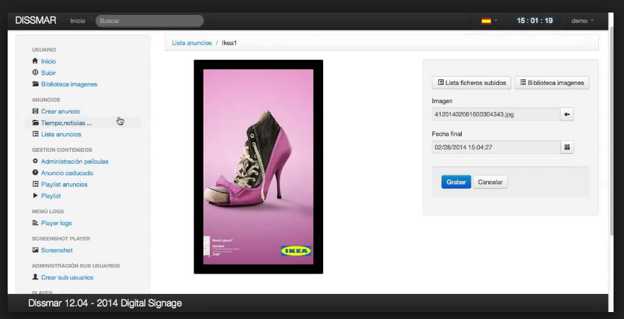 Captura Dissmar Software DS