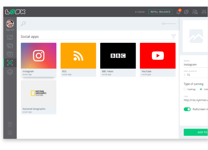 Captura Look Cartelería Digital