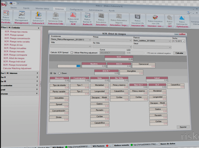 Captura Riskco ALM Seguros ALM