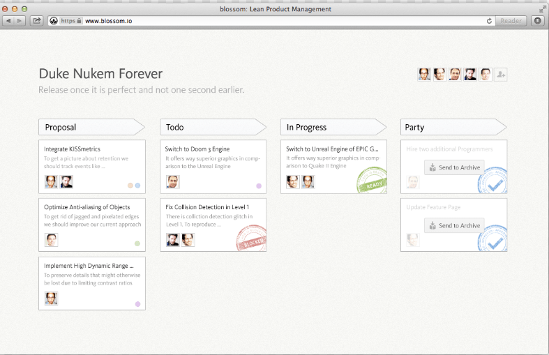 Blossom Kanban