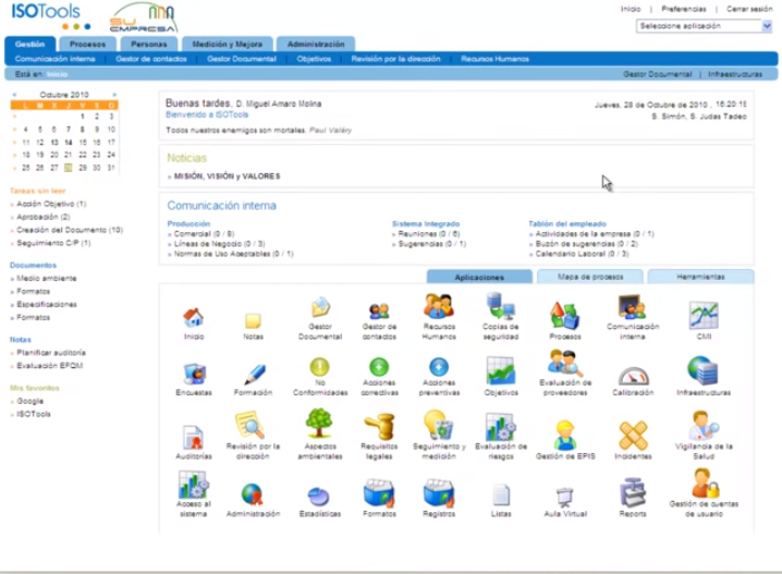 Captura ISO Tools Auditorías