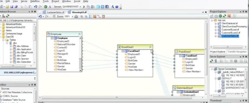Captura Centerprise Data