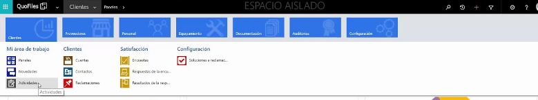 Captura QuoFiles Software