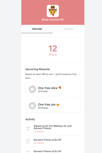 Captura Fidelidad Square Software