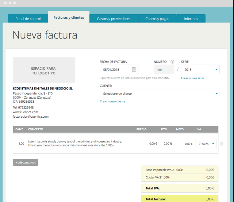Captura Cuentica Contable