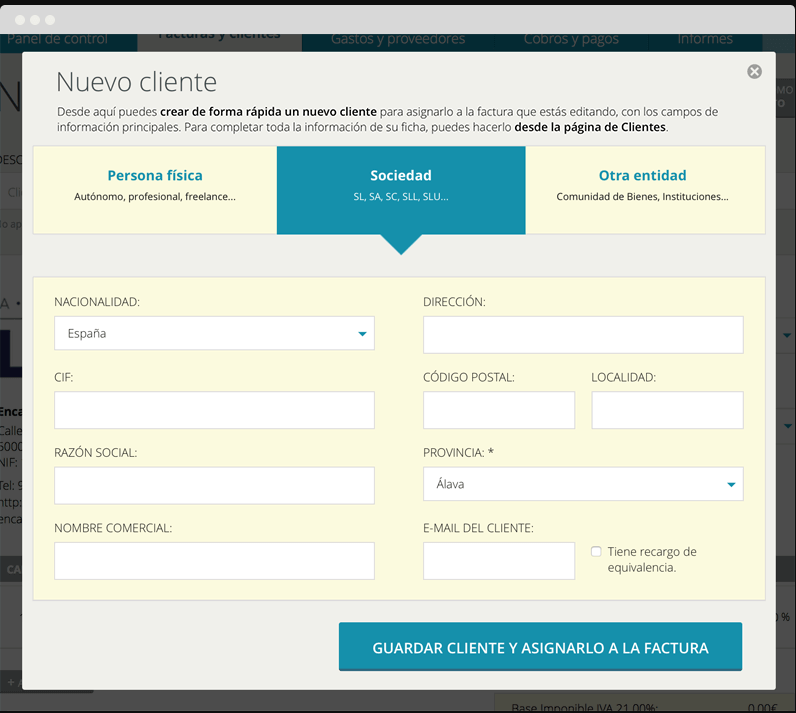 Captura Cuentica Contable