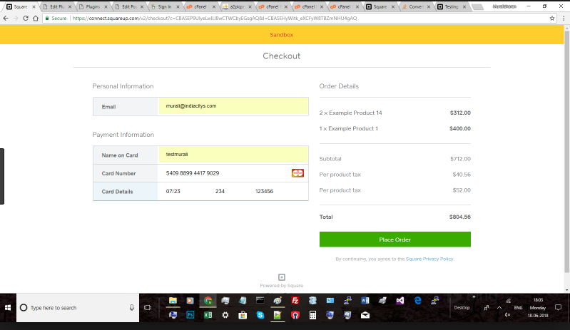Captura Fidelidad Square Software