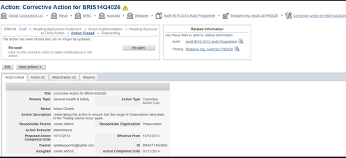 Captura Optial Software Auditoría