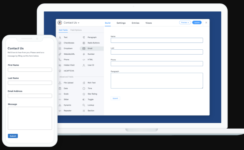 Captura Formidable Forms