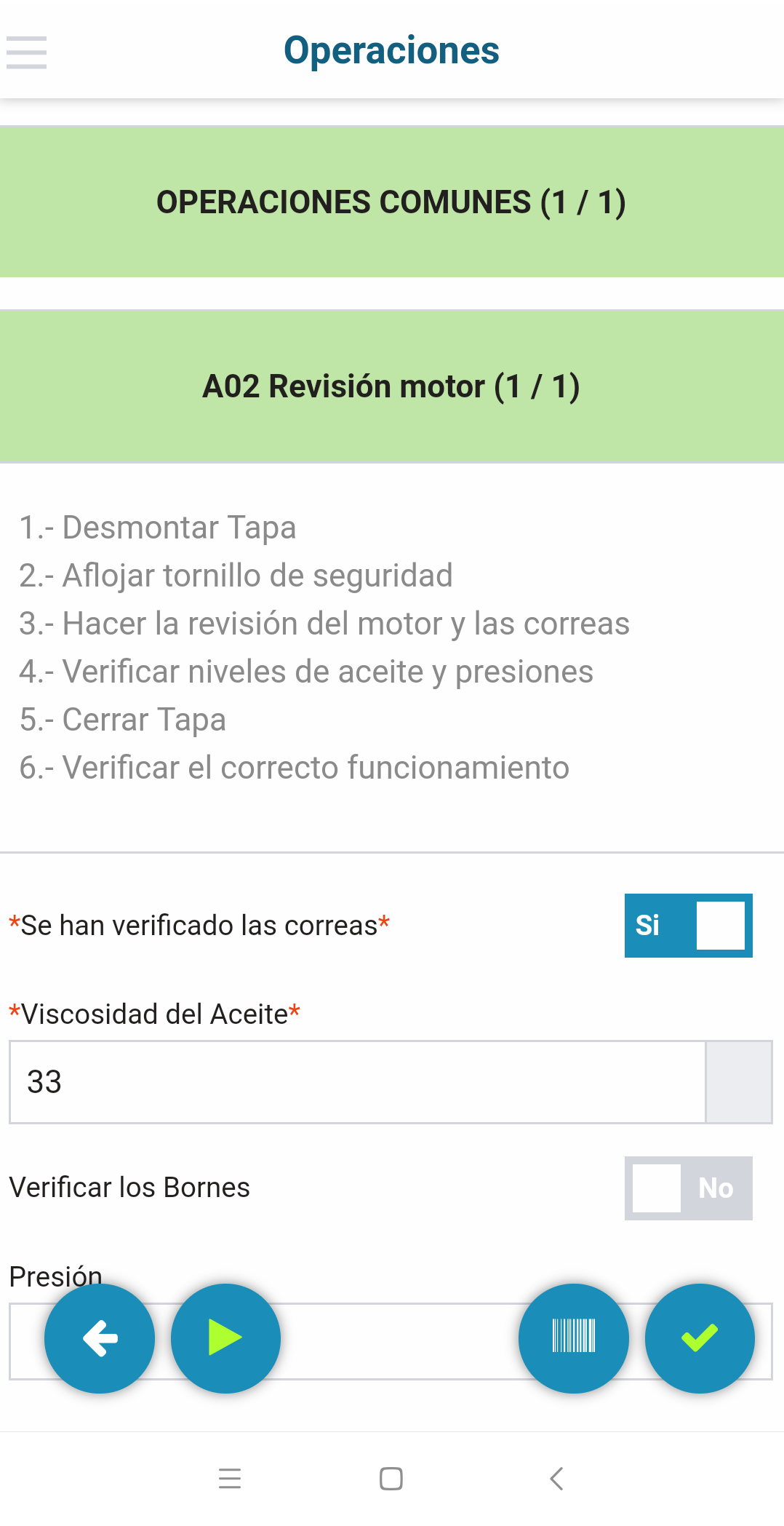 Captura GMAOLinx 7.0