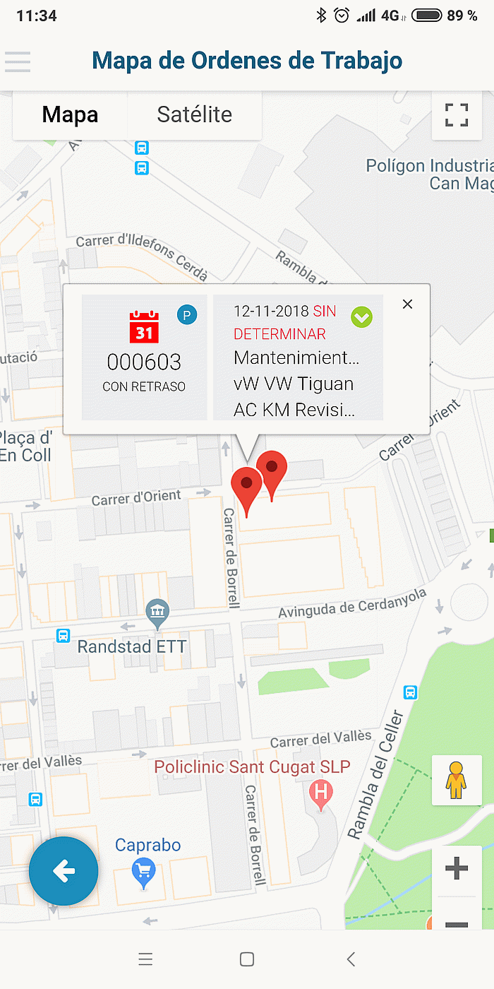 Captura GMAOLinx 7.0