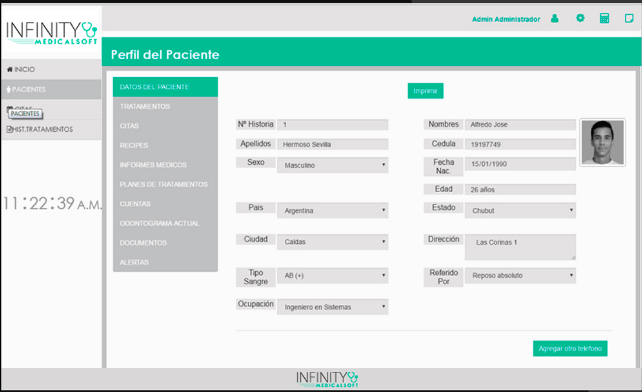 Captura Infinity Medicalsoft