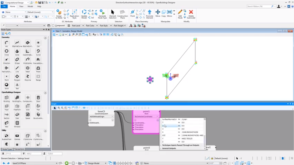 Captura OpenBuildings Designer