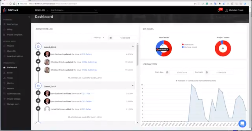 Captura BIM Track