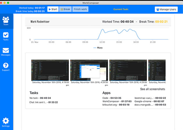 Captura WorkComposer