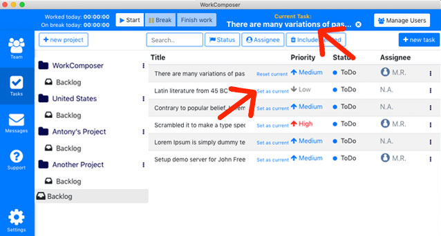Captura WorkComposer